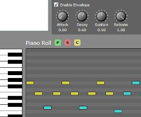 Silverlight Synthesizer Screenshot